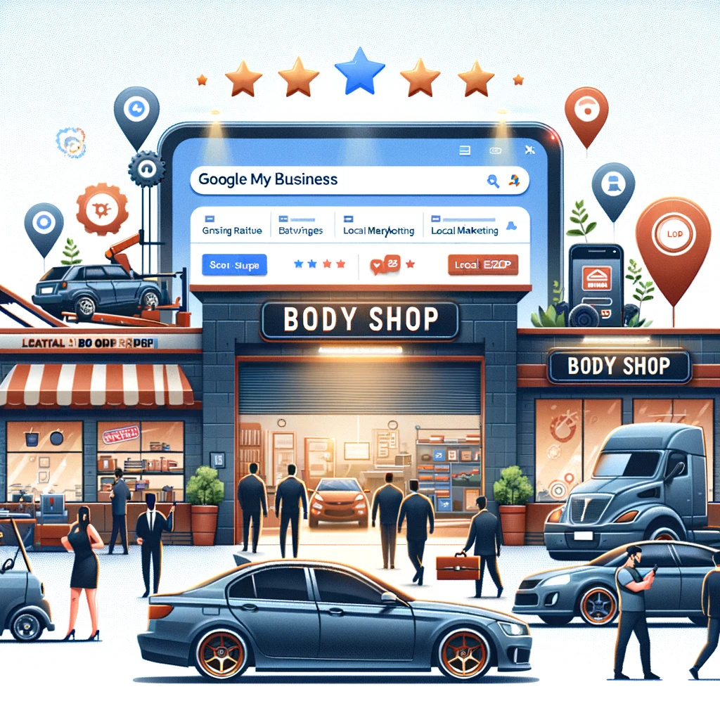 Body shop Google Local Search Optimization